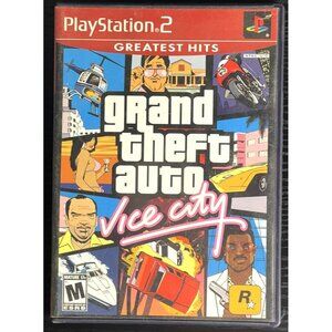 Grand Theft Auto Vice City PlayStation 2 Greatest Hits Complete